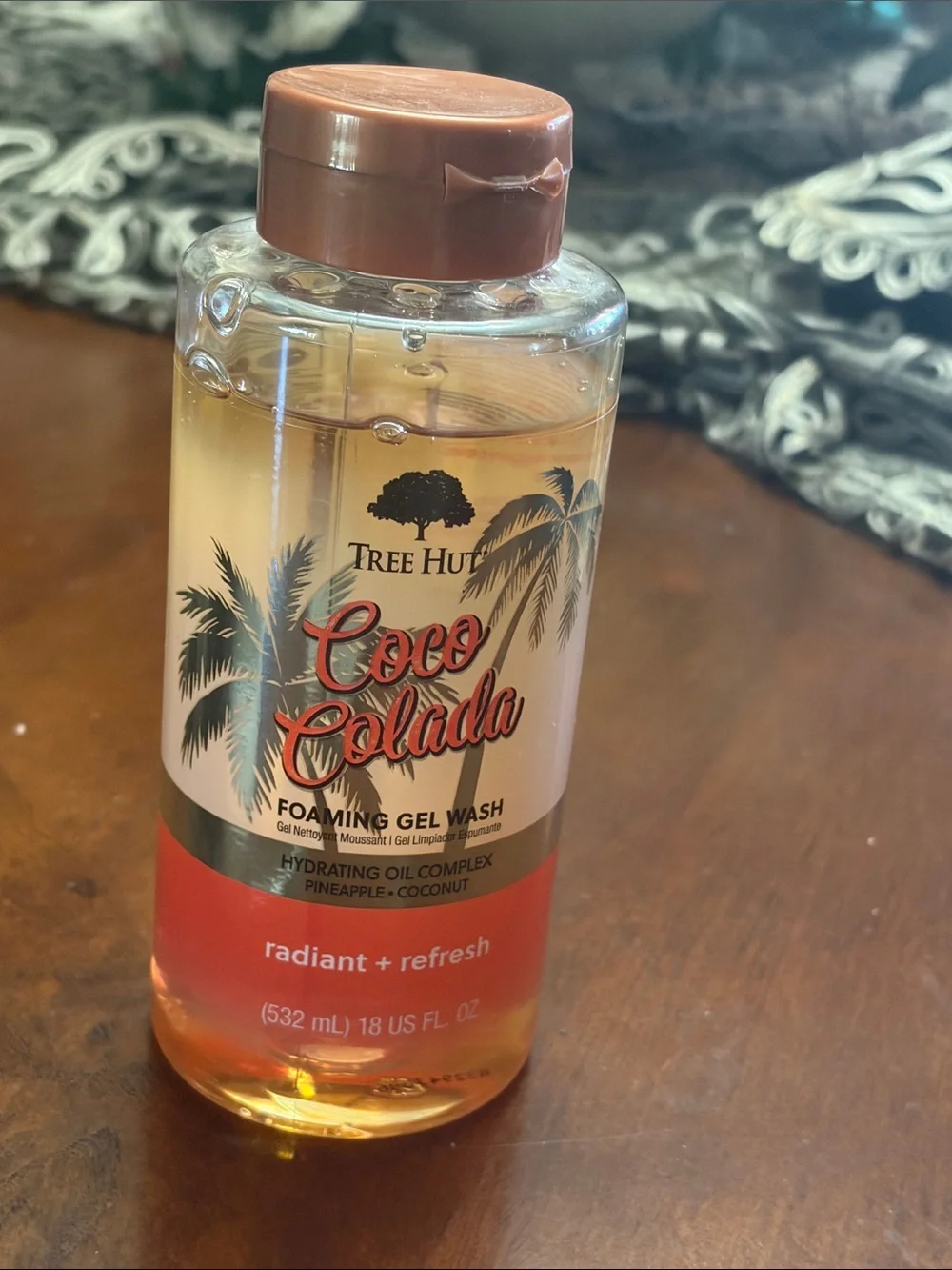 Tree Hut Coco Colada Foaming Gel Wash - Brown